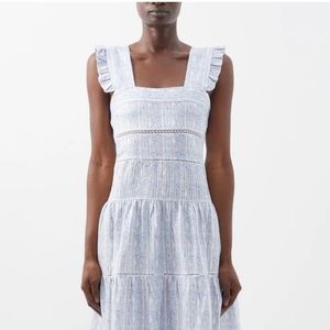 LUG VON SIGA, Sibyll linen blend floral dress